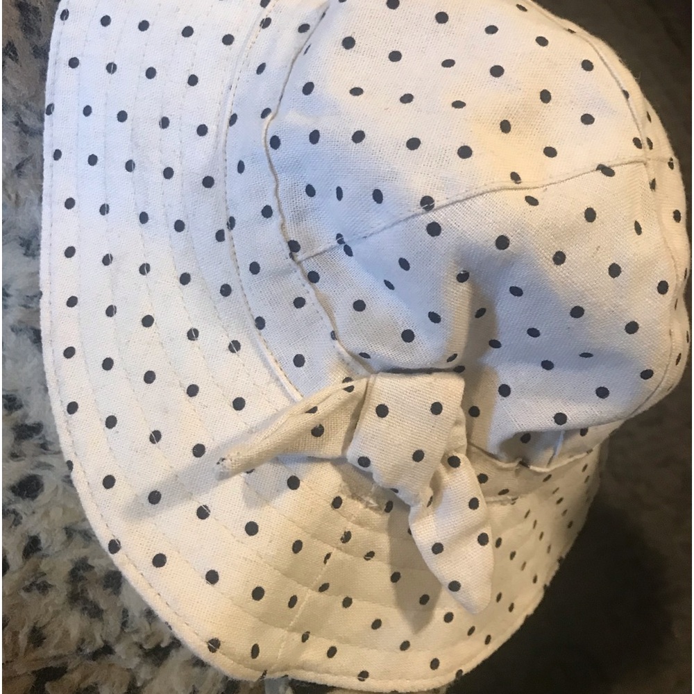 Toddler Polka Dot Floppy Hat